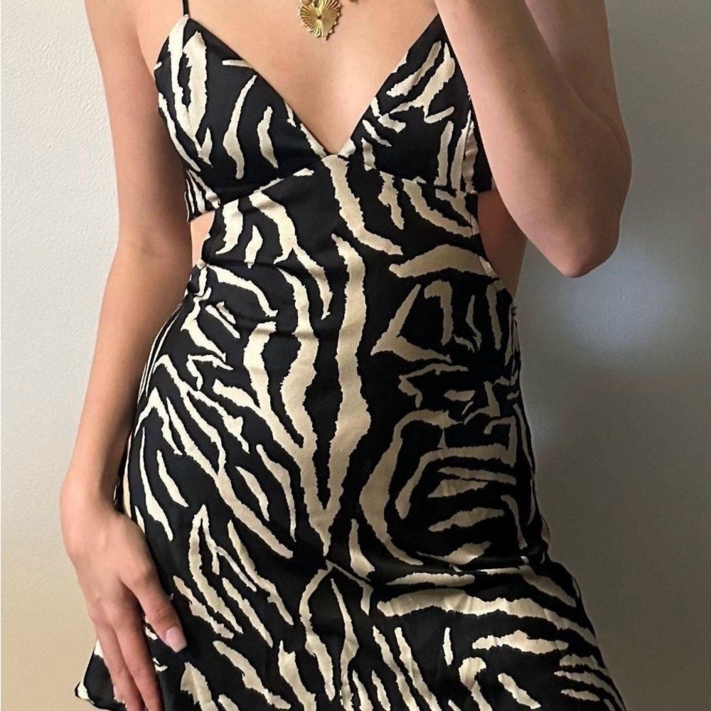 NIA Satin Mini Dress